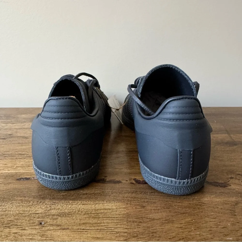 ADIDAS HUMAN RACE SAMBA LOW TOP SNEAKERS NIGHT GREY MENS SIZE 4.5 WOMENS 5.5 NWB - Picture 7 of 12